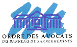 Logo de l'Ordre des Avocats du barreau de Sarreguemines